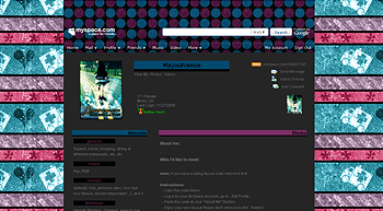 cute flashy stripe myspace layouts 2.0