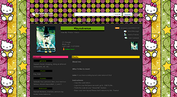 cute kitty myspace layouts 2.0