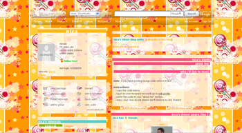     myspace layouts