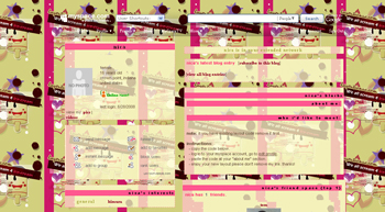     myspace layouts