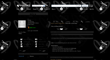     myspace layouts