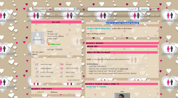     myspace layouts