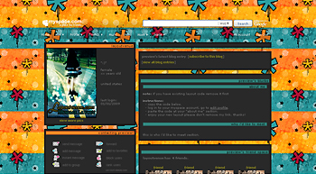    myspace layouts
