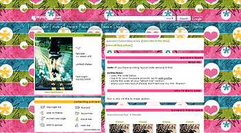    myspace layouts