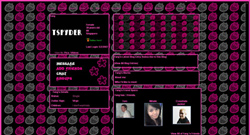 strawberry myspace layouts