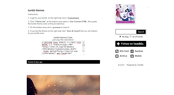    tumblr themes